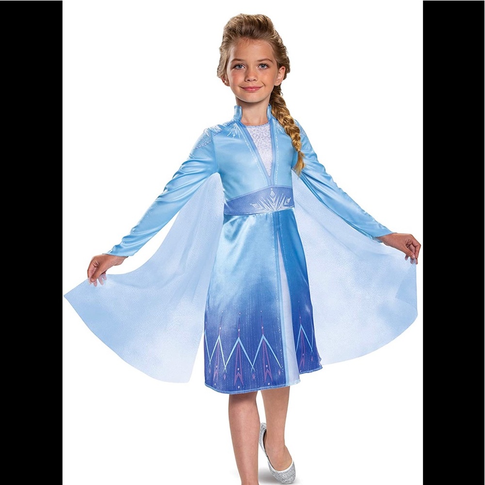 NWT Children’s Disney Frozen Elsa Costume. Sz S (4-6X)